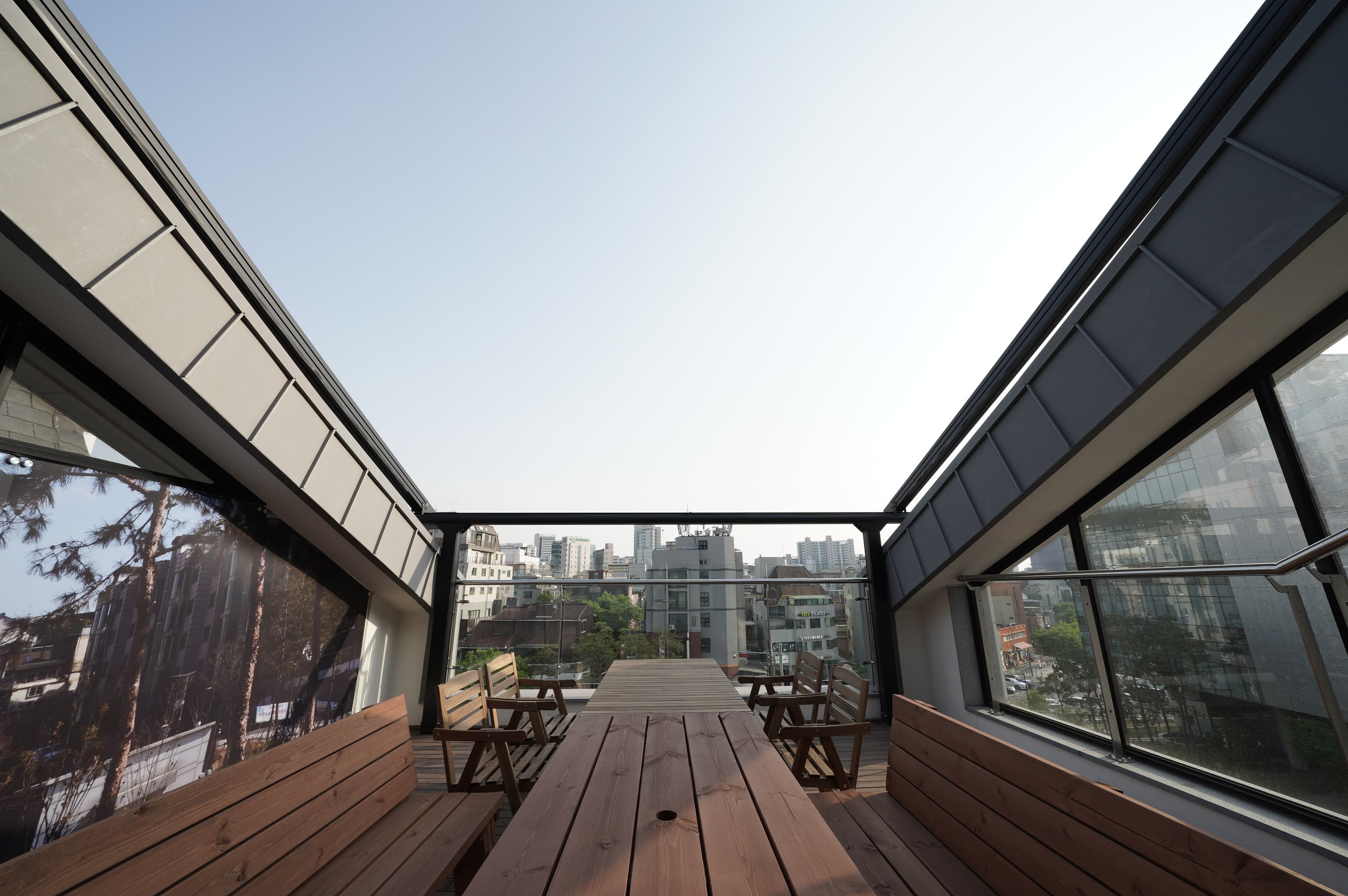 Shared rooftop